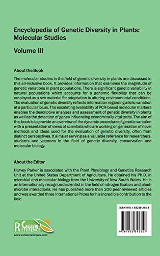 Encyclopedia of Genetic Diversity in Plants: Volume III (Molecular Studies): 3 - Retail Maharaj