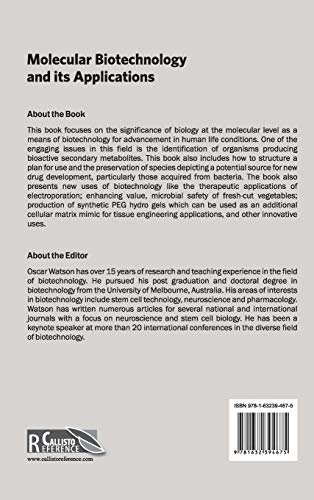 Molecular Biotechnology and Its Applications - Retail Maharaj