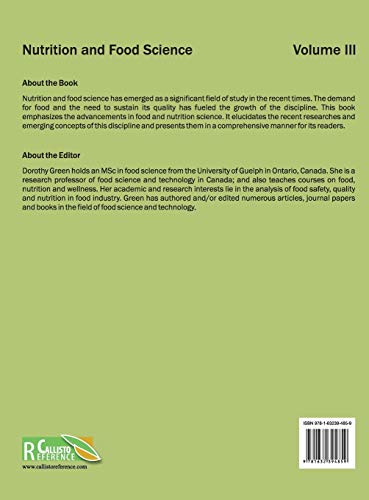 Nutrition and Food Science: Volume III: 3 - Retail Maharaj