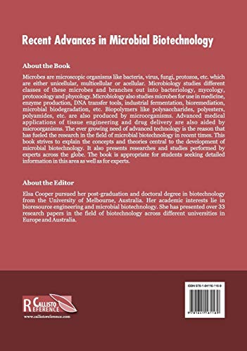 Recent Advances in Microbial Biotechnology - Retail Maharaj