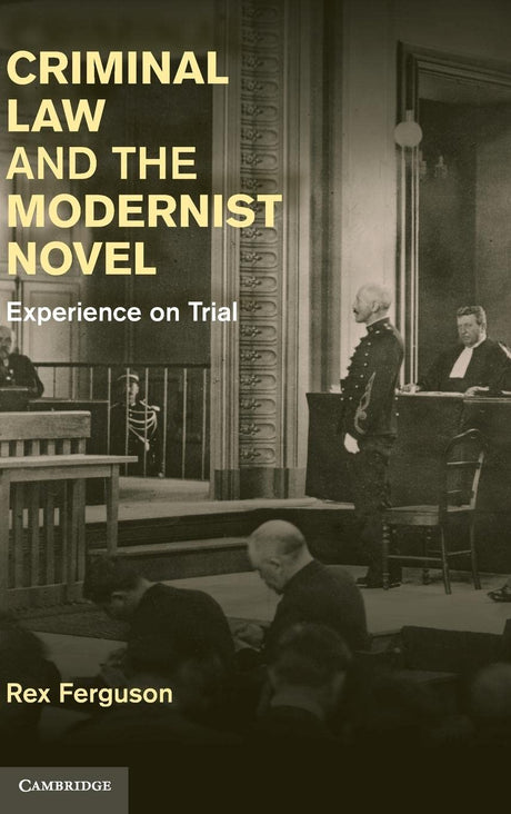 Criminal Law and the Modernist Novel: Experience on Trial - Retail Maharaj
