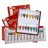 Camel Acrylic Colour Set of 12 and 18 Soft Creamy Artist Acrylic Paint for Canvas Wood Craft and Professional Art