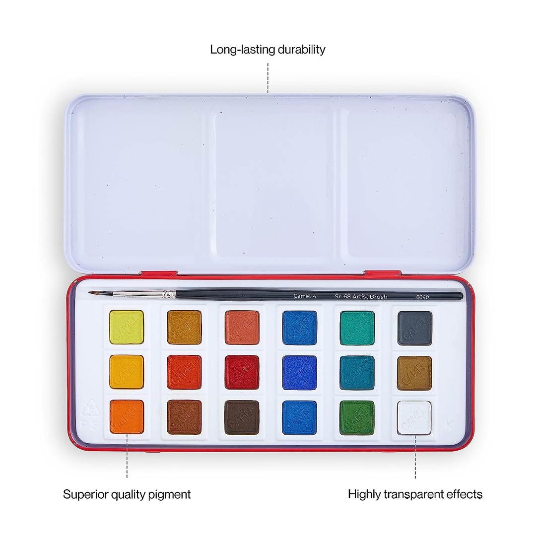 Camel Artist Water Colour Cakes Sets