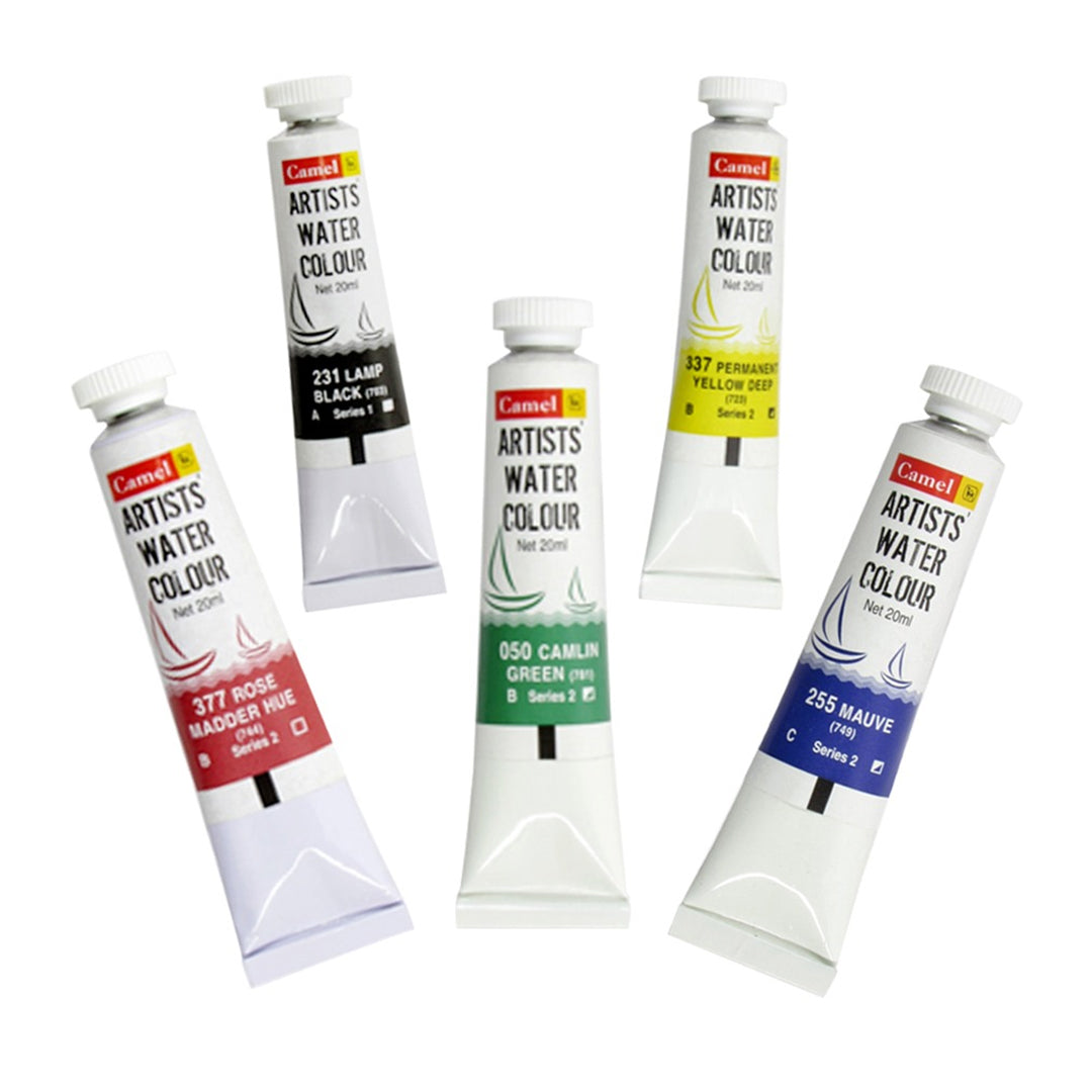 Camel Artists Water Colour 20ml Tubes Open Stock