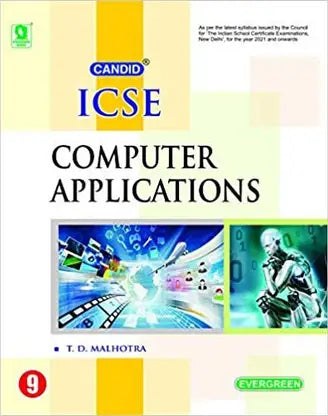Candid ICSE Computer Applications (Assignments And Practical Note Book) Class 9 - Retail Maharaj