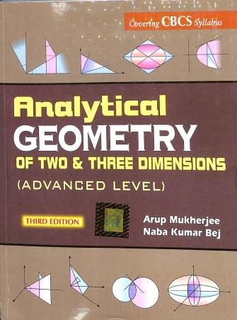 Analytical Geometry Of Two & Three Dimensions (Advanced Level) - Retail Maharaj