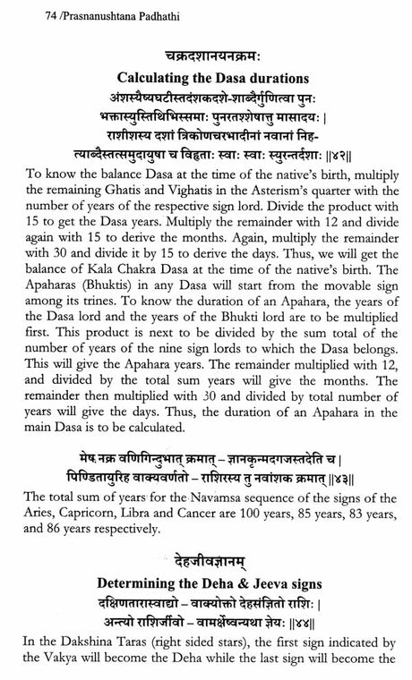 PRASNANUSHTANA PADDHATHI - Retail Maharaj