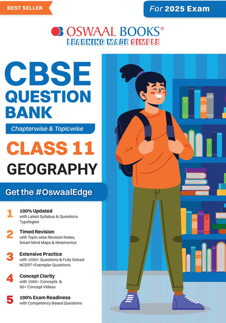 CBSE Question Bank Class 11 Geography, Chapterwise And Topicwise Solved Papers For 2025 Exams - Retail Maharaj