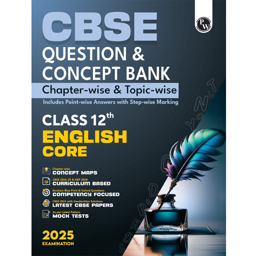 CBSE Question & Concept Bank (QCB) Class 12 English 2024 - 2025 Core Chapter-wise and Topic-wise Solved Questions - Retail Maharaj