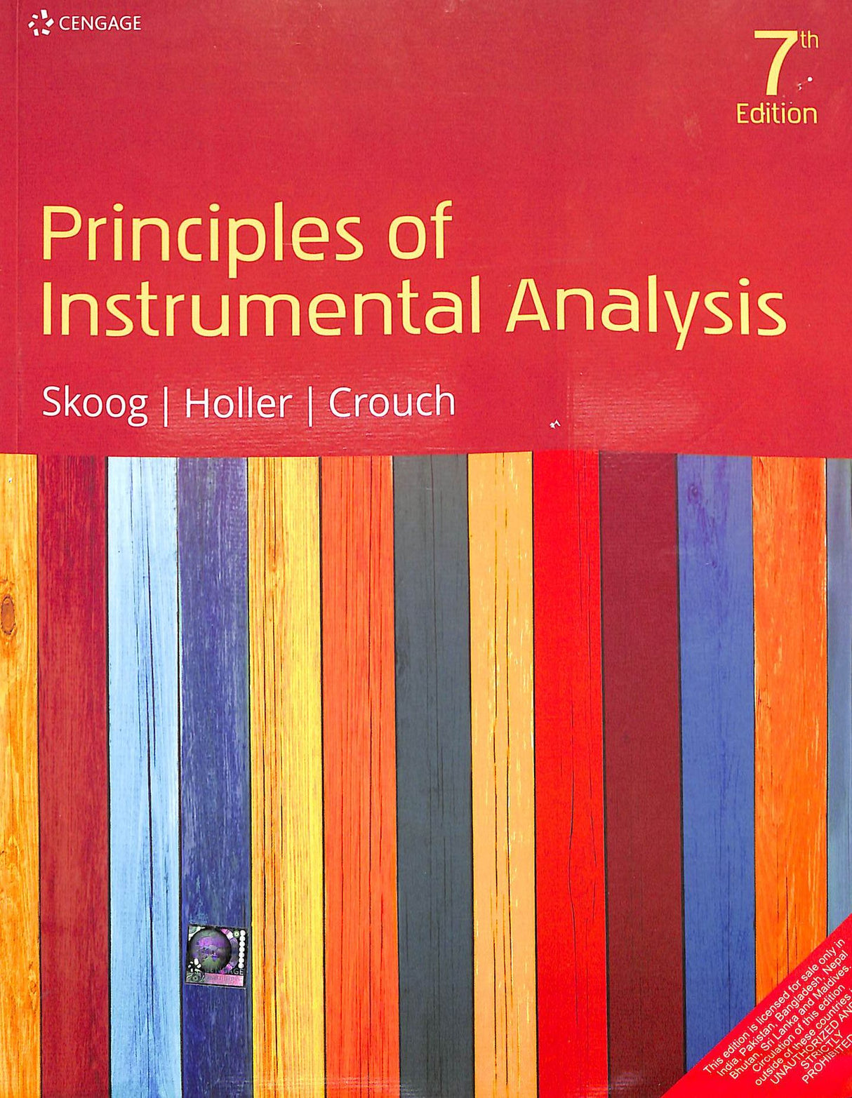Principles Of Instrumental Analysis - Retail Maharaj