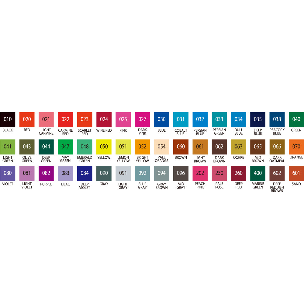 ZIG Fudebiyori Brush Pen – Individual Colours Open Stock