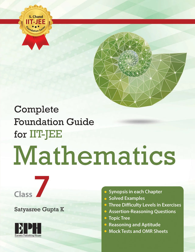 Complete Foundation Guide For IIT JEE Mathematics Class 7 - Retail Maharaj