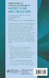 Applications of Numerical Methods in Molecular Spectroscopy: 1 (Fundamental & Applied Aspects of Chemometrics) - Retail Maharaj