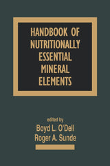 Handbook of Nutritionally Essential Mineral Elements: 2 (Clinical Nutrition in Health and Disease) - Retail Maharaj