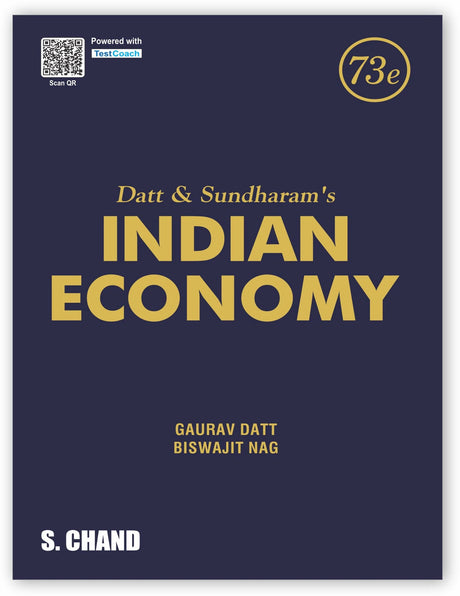 Datt & Sundharam's Indian Economy 73rd Latest Edition - Retail Maharaj