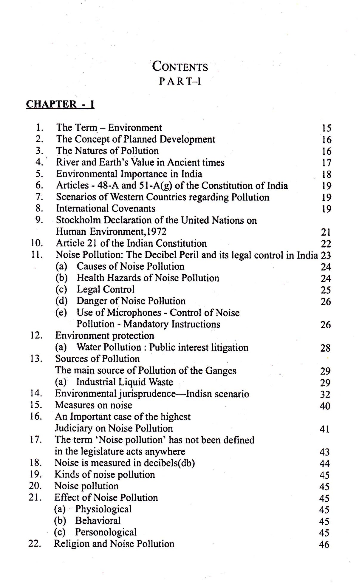 Environmental Pollution - Retail Maharaj
