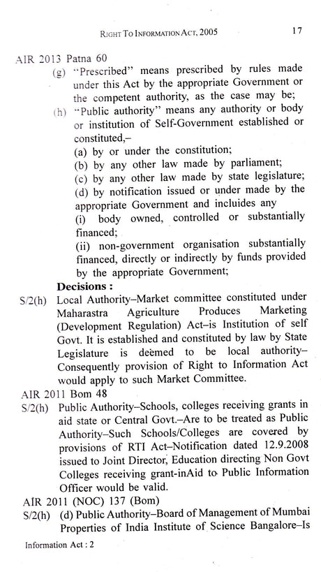 Right To Information Act 2005 (Tatther Adhikar Ain 2005) - Retail Maharaj