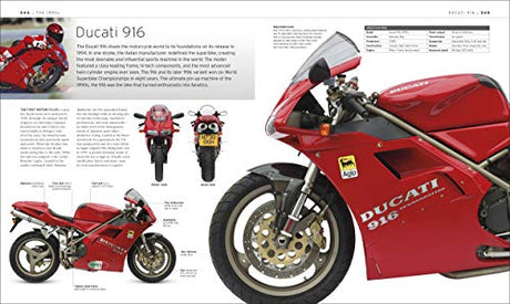 The Motorbike Book: The Definitive Visual History (DK Definitive Transport Guides) - Retail Maharaj