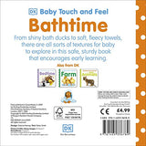 Baby Touch and Feel Bathtime [Board book] DK [Board book] DK - Retail Maharaj