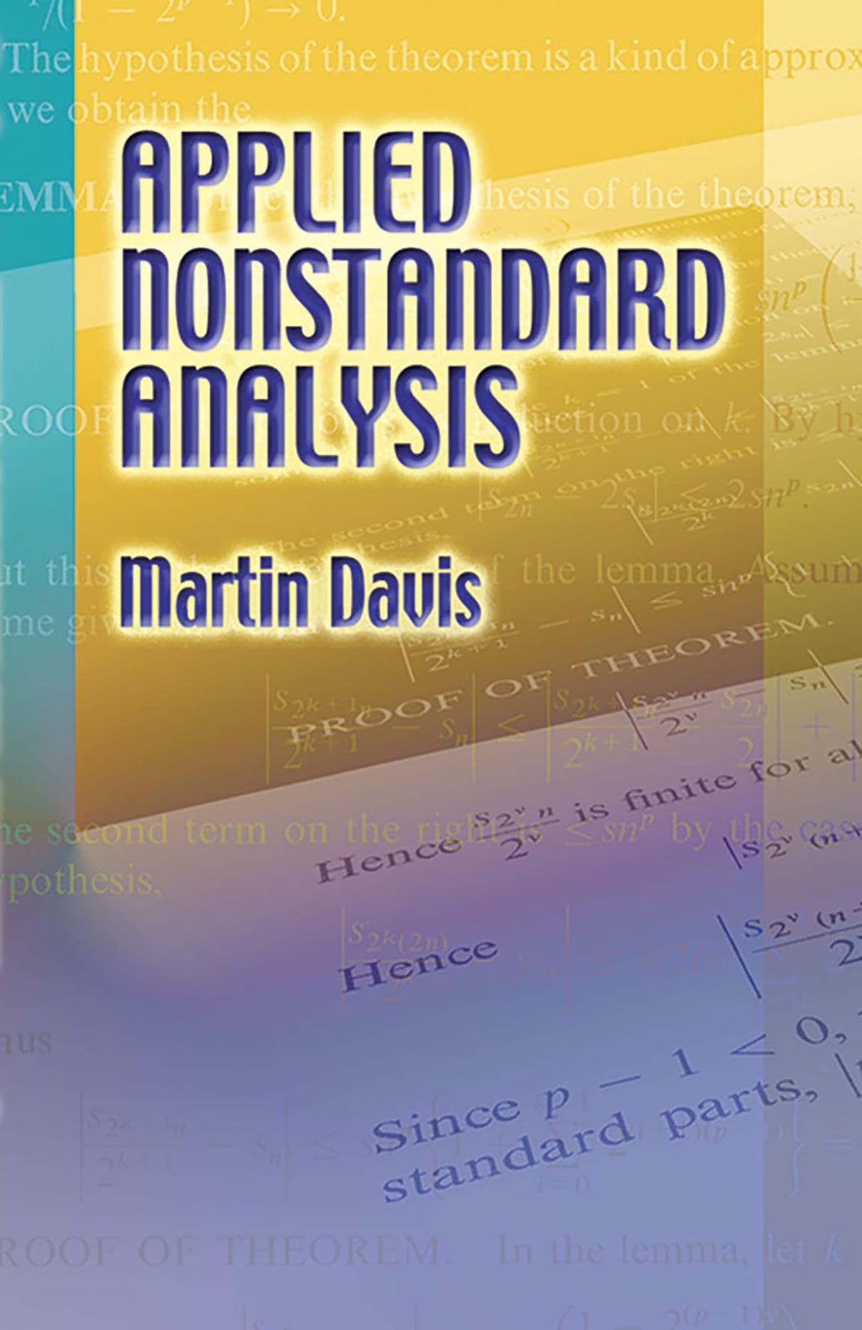Applied Nonstandard Analysis: Coloring Book - Retail Maharaj