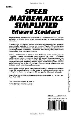 Speed Mathematics Simplified - Retail Maharaj