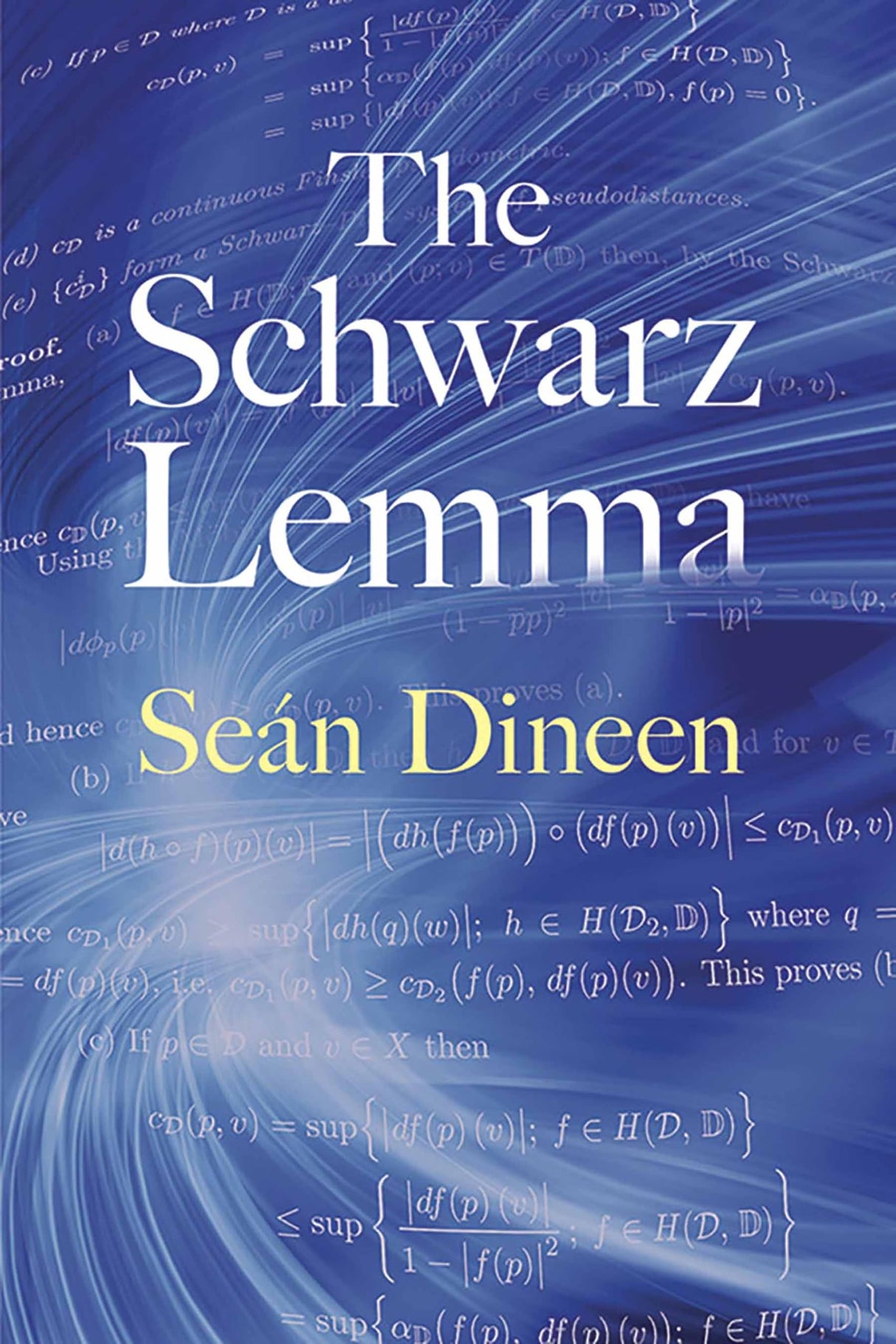 The Schwarz Lemma - Retail Maharaj