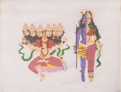 Kora Jamdani Wall Hanging – Shiva