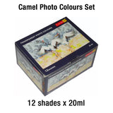 Camel Photo Colours Set of 12 Shades x 20ml