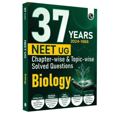 37 Years NEET Previous Year Solved Question Papers Biology PYQs Chapterwise Topicwise Solutions For NEET Exam 2025 with Newly Added Topics - Retail Maharaj