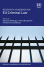 Research Handbook on EU Criminal Law (Research Handbooks in European Law series) - Retail Maharaj