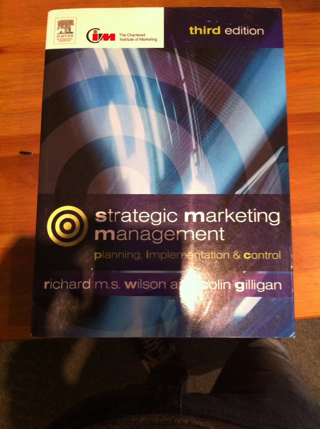 Strategic Marketing Management: planning, implementation and control - Retail Maharaj