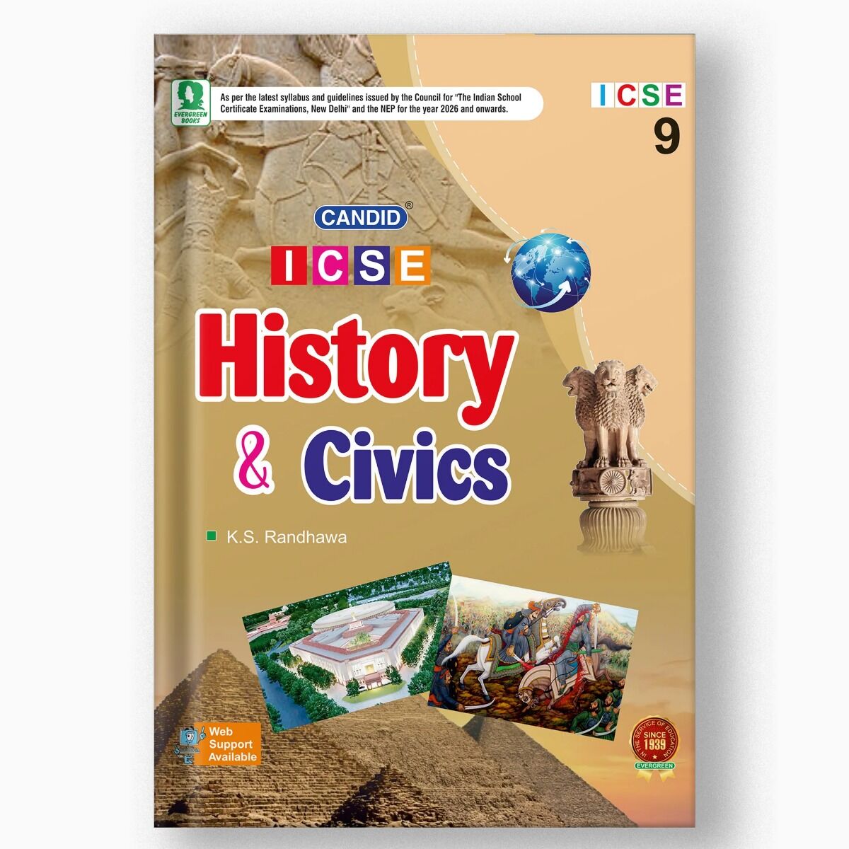 Evergreen | ICSE Candid | History and Civics | Class 9 | - Retail Maharaj