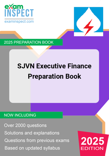 SJVN Executive Finance Preparation Book - Retail Maharaj