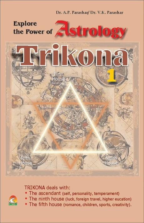 Explore The Power of Astrology Trikona - 1 [English] By AP Parashar/ VK Parashar - Retail Maharaj