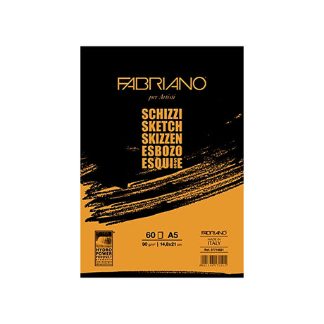 Fabriano Artists’ Sketch Glued Block 90 GSM - Retail Maharaj