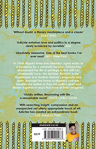 Half of a Yellow Sun [Paperback] Ngozi Adichie, Chimamanda - Retail Maharaj