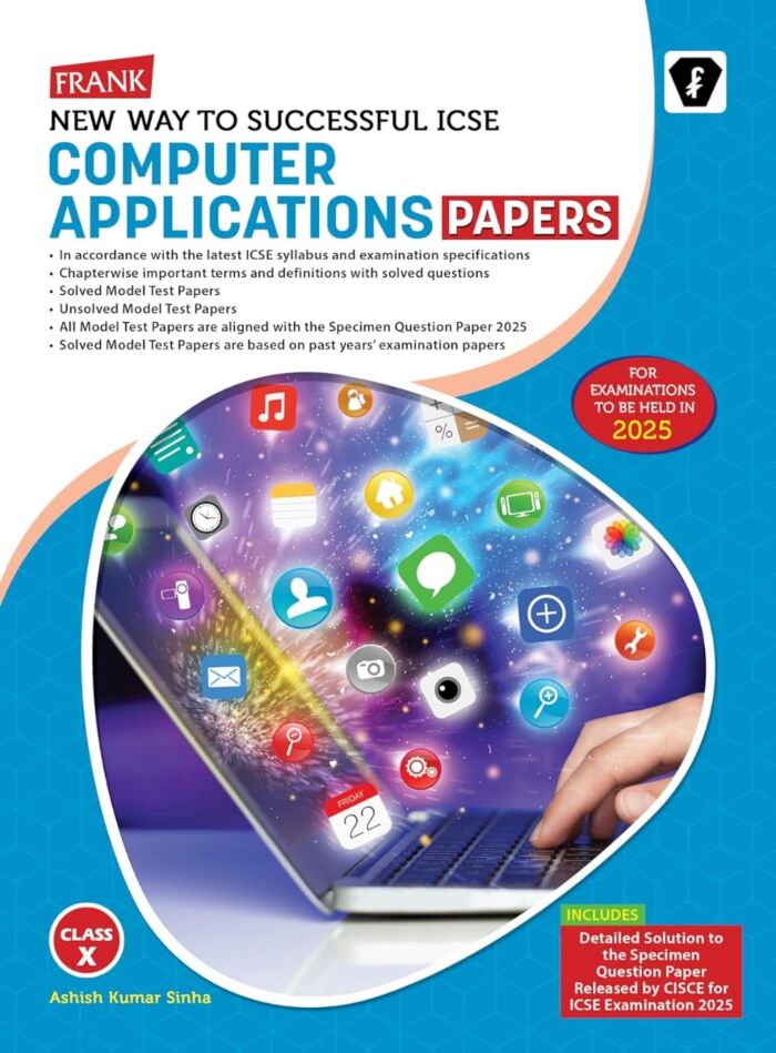 Frank Brothers ICSE Computer Applications Model Test Paper for Class 10 | 2025 - Retail Maharaj