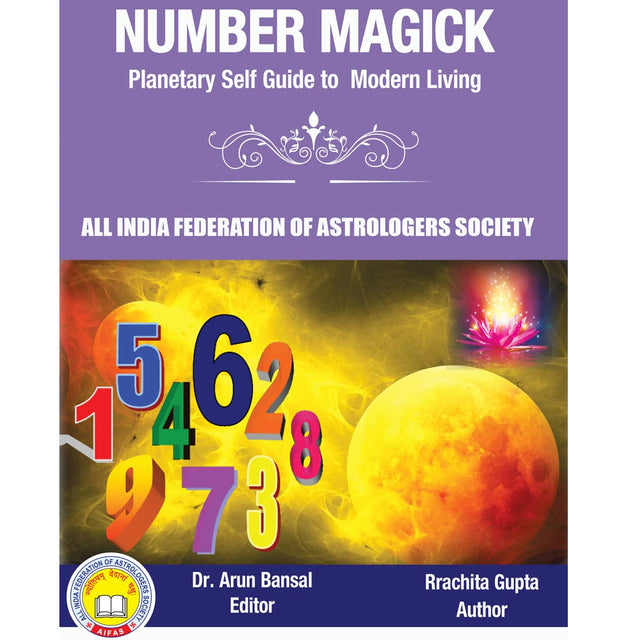 NUMBER MAGICK PLANETARY SELF GUIDE TO MODERN LIVING [Textbook Binding] Rrachita Gupta - Retail Maharaj