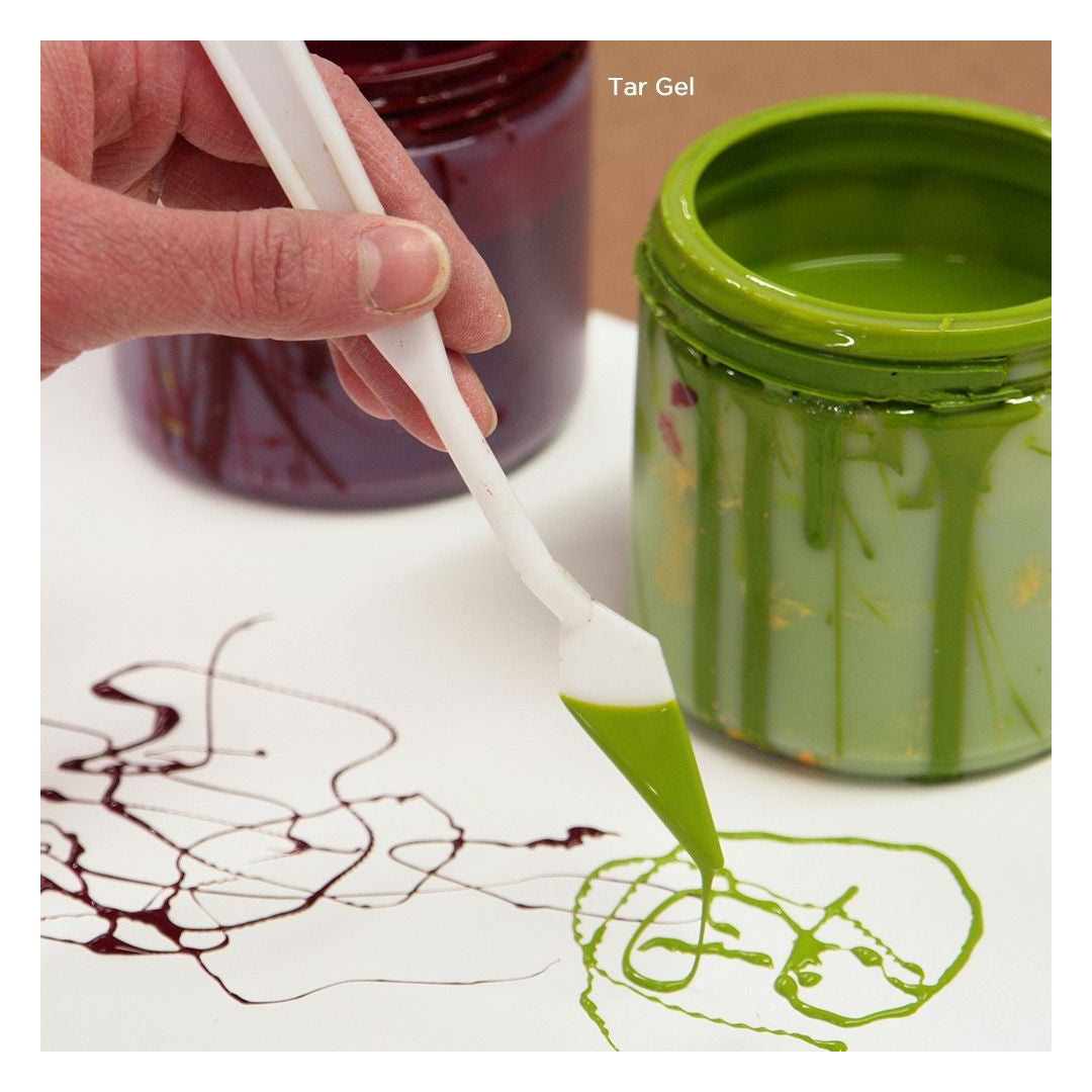 Golden Gel and Molding Paste Set of 6 Professional Acrylic Texture Mediums for Mixed Media Layering and Sculpture Effects