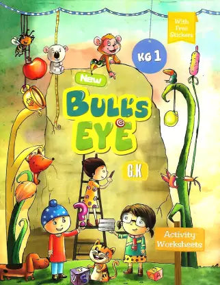 GOOD LUCK PUBLICATIONS NEW BULL'S EYE G.K (ACTIVITY WORKSHEET) K.G. 1 - Retail Maharaj
