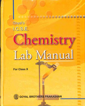 Goyal's ICSE Chemistry Lab Manual Class 10 - Retail Maharaj