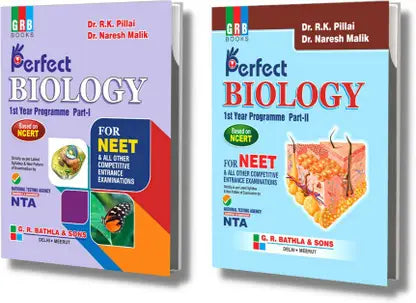 GRB Perfect Objective Biology [1st Year (Part 1 +Part 2) - Retail Maharaj