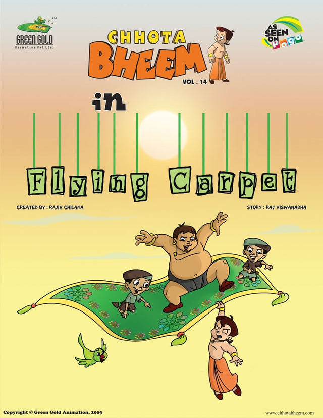 Chhota Bheem in Flying Carpet - Vol. 14 - Retail Maharaj