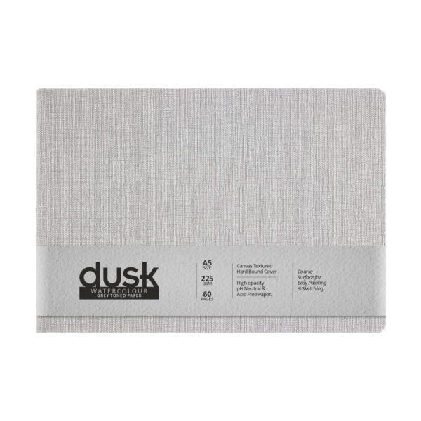 Anupam Dusk Watercolour Hard Bound Grey Tone Papers 225 GSM