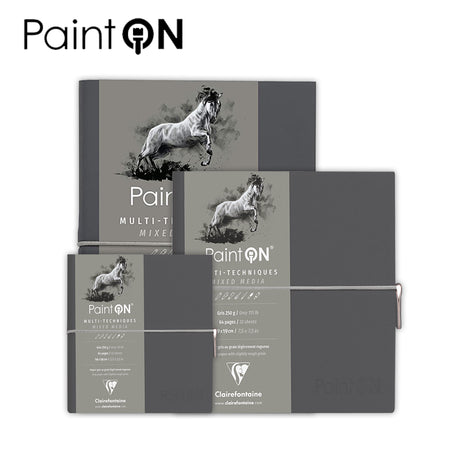 Clairefontaine Paint’ON Mixed Media Journal Pad 250 GSM - Retail Maharaj