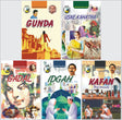 Gunda by Jaishankar Prasad, Usne Kaha tha by Chandradhar Sharma Guleri, Gadal by Rangeya Raghav, Idgah & Kafan (The Shroud) by Munshi Premchand (In English) – 5 stories books in English (Complete Stories with illustrations) - Retail Maharaj