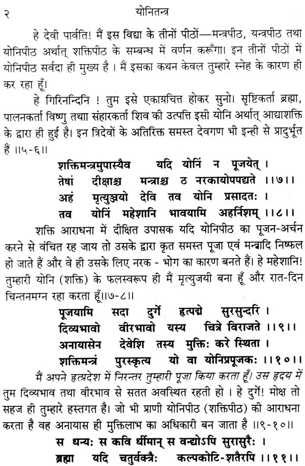 Yoni Tantram [Hindi Tika Sahit] - Retail Maharaj