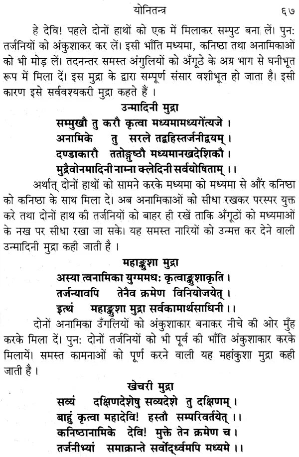 Yoni Tantram [Hindi Tika Sahit] - Retail Maharaj