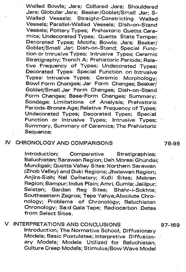 Prehistoric Baluchistan: With Excavation Report on Said Qala Tepe - Retail Maharaj
