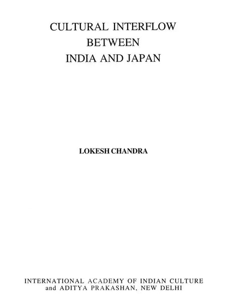 Cultural Interflow Between India and Japan - Retail Maharaj